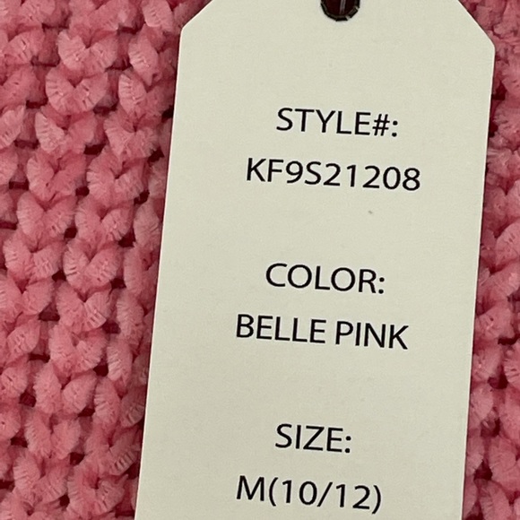 Pink Republic Juniors' Pink Sweater - Picture 8 of 9